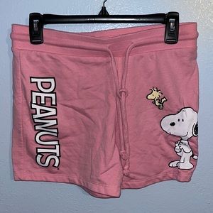 Pink Peanuts Shorts